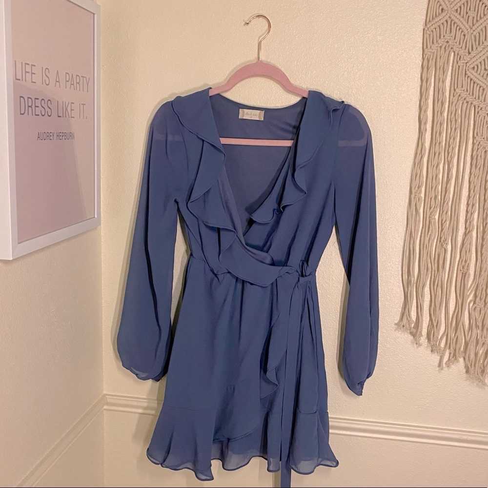 WORN ONCE- Altar’d State wrap dress